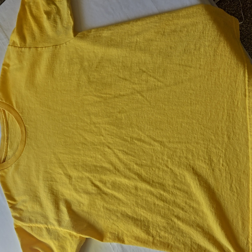 Bright Yellow Tshirt